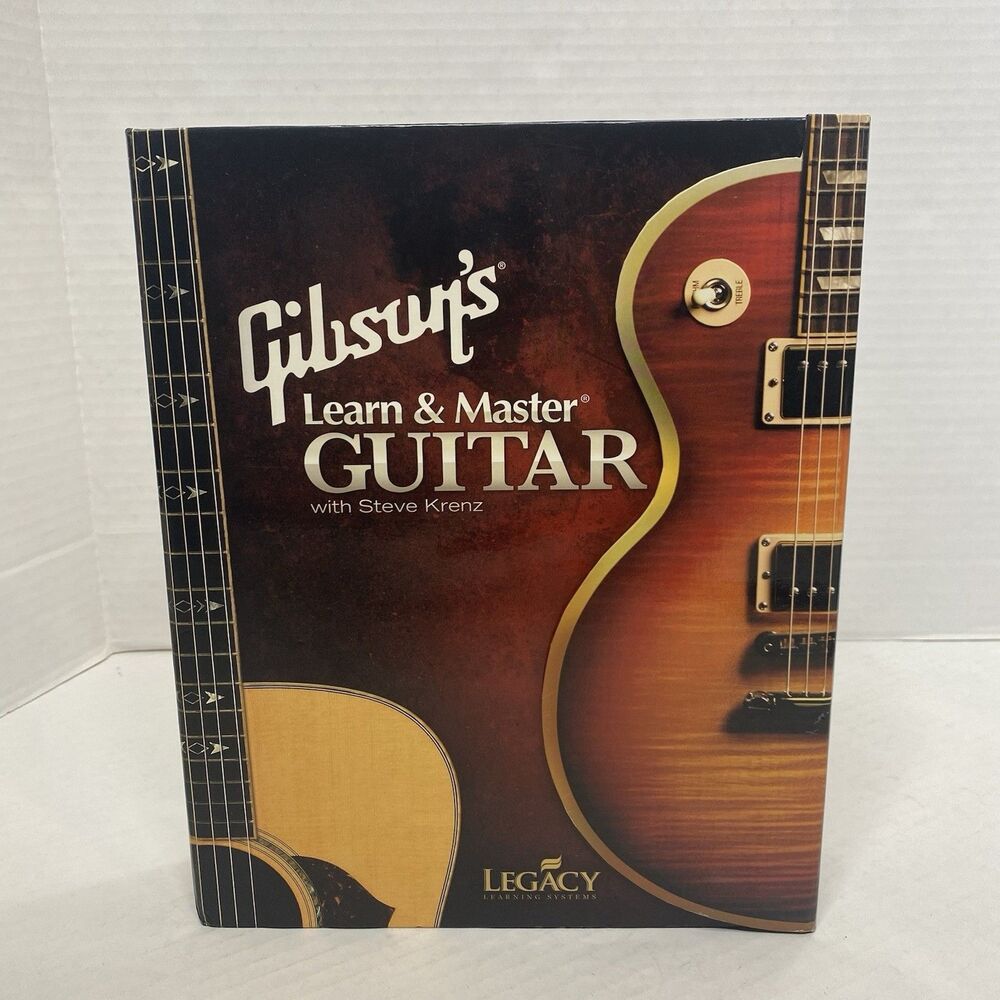 Gibson’s Learn & Master Guitar Expanded Edit.W/ Steve Krenz 2010 Legacy Complete